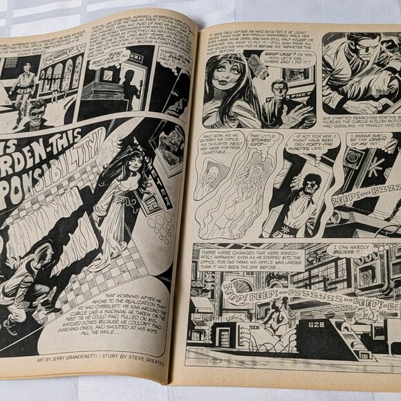 1972 CREEPY HORROR MAGAZINE VINTAGE BACK ISSUE #47 DRACULA VAMPIRE COVER BOOK - Picture 12 of 16